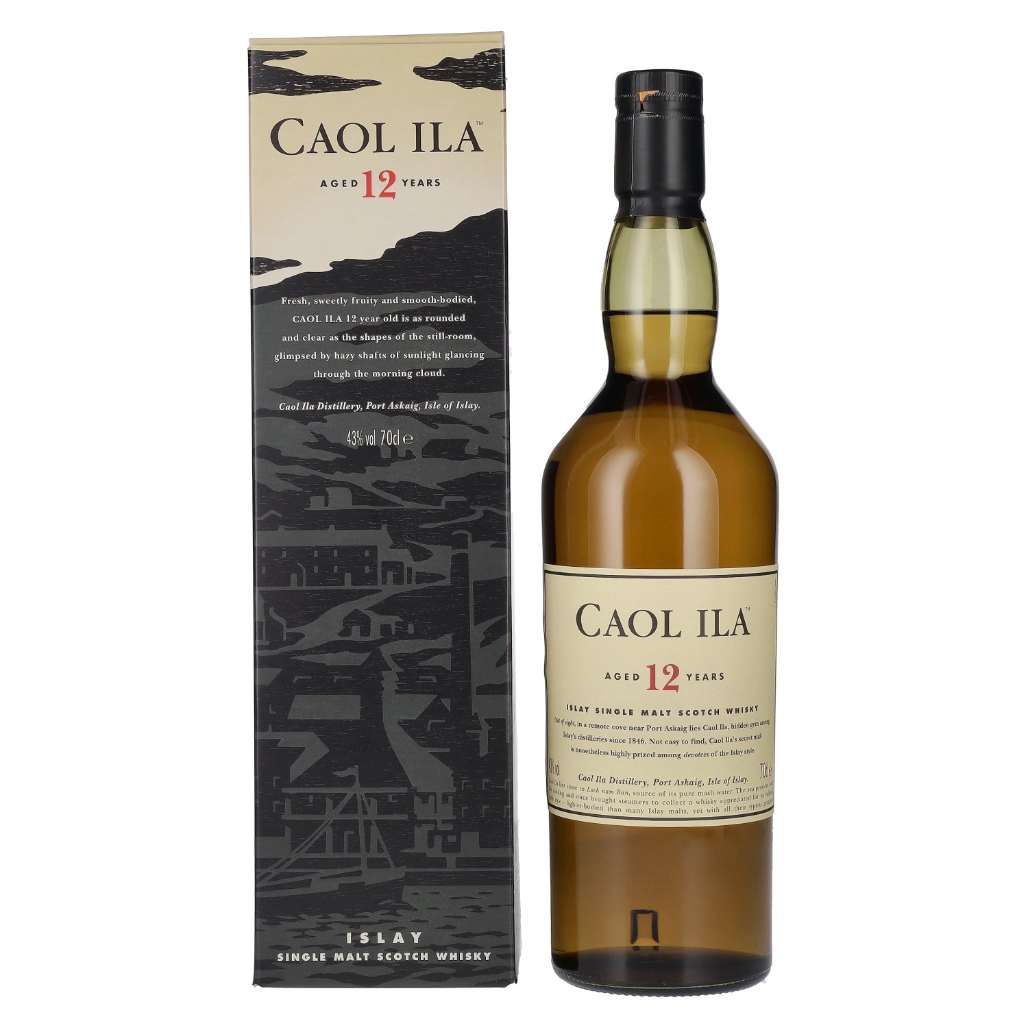 Caol Ila 12y 43% 0,7 l (kartón)