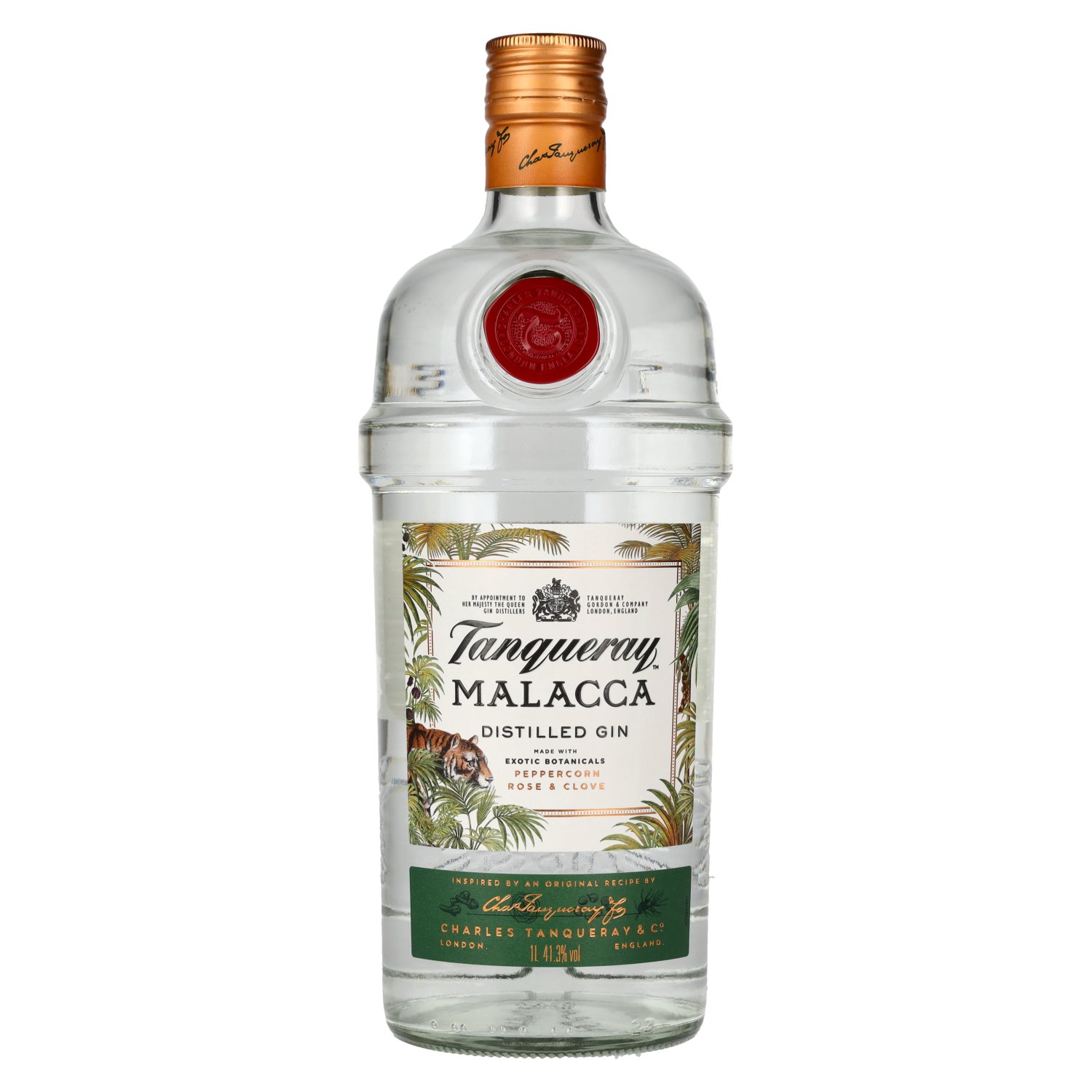 Gin Tanqueray Malacca 41,3% 1L Le