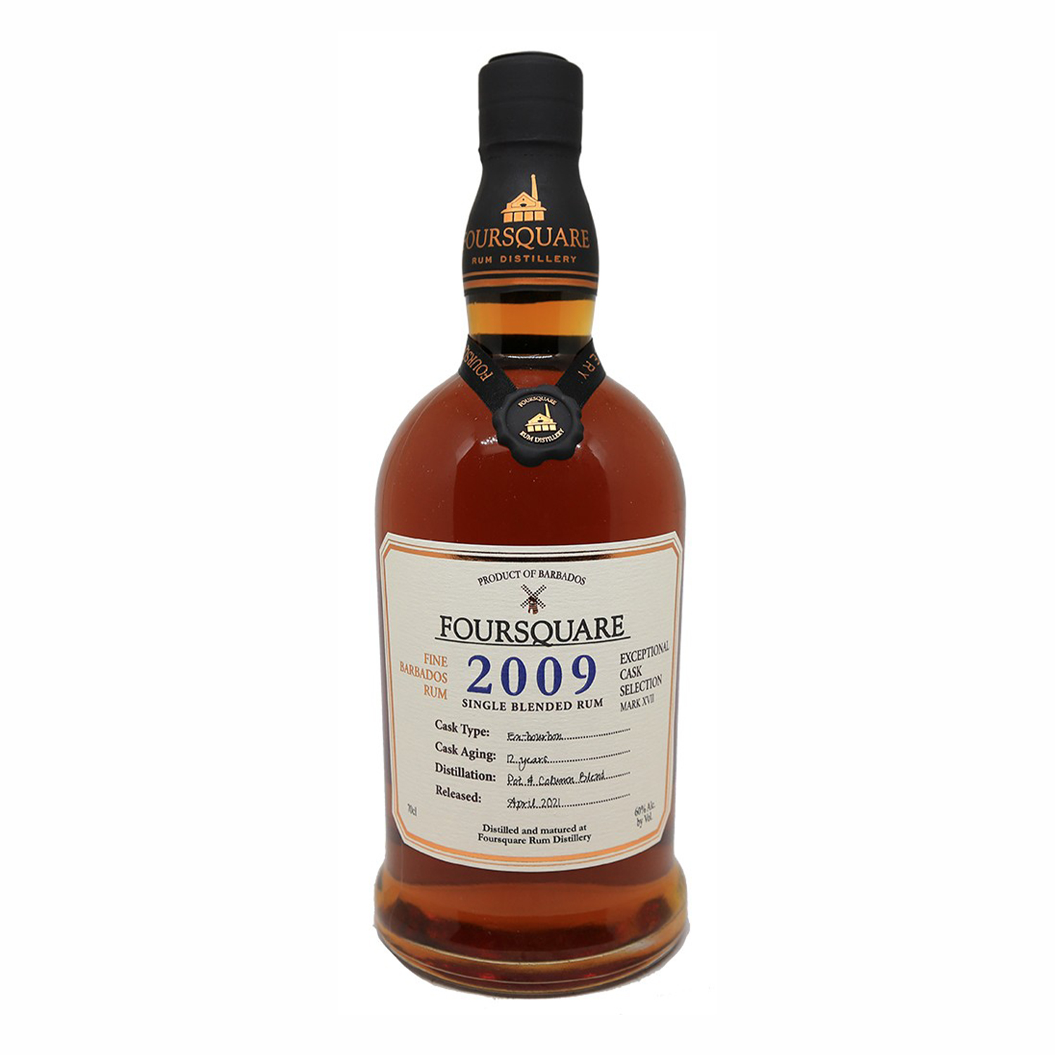 E-shop Foursquare 2009 Cask Strenght 60% 0,7L