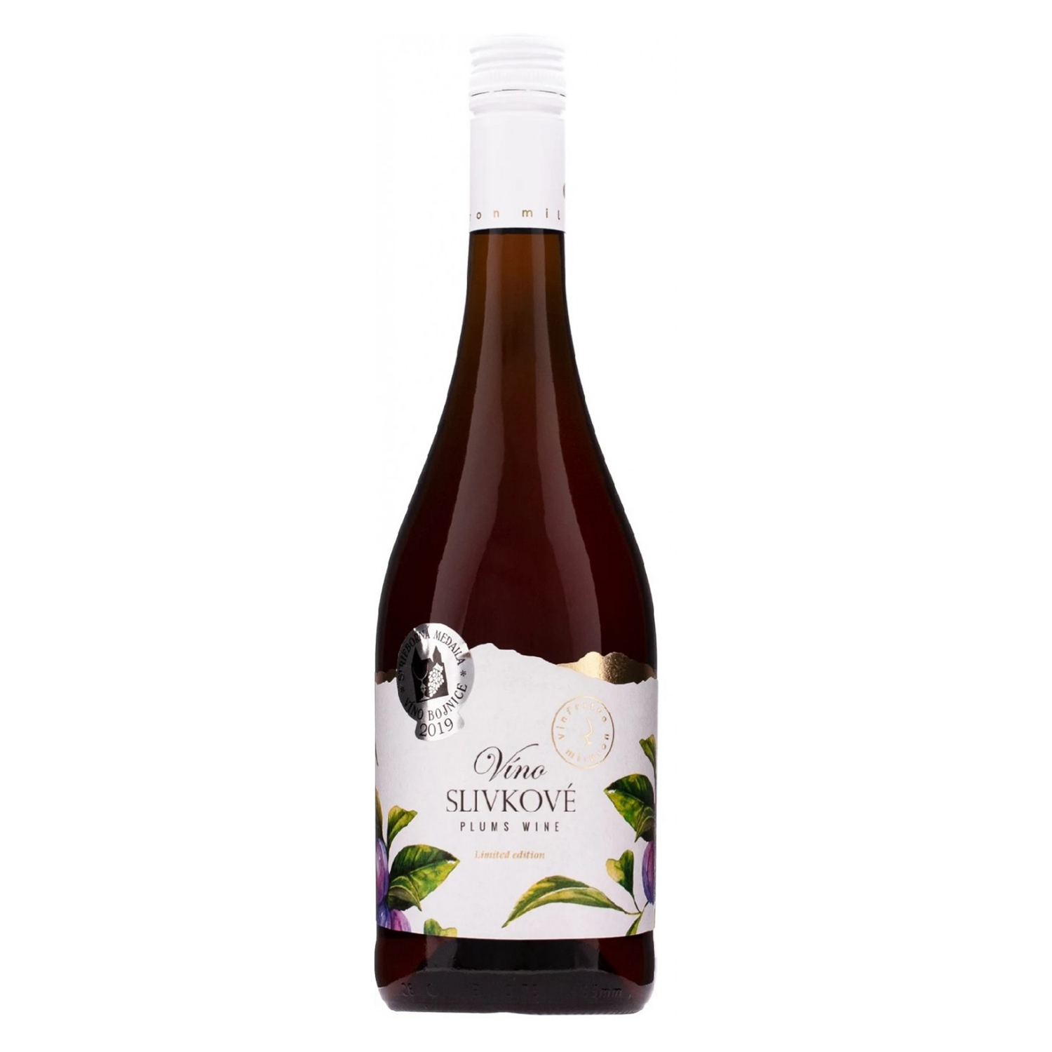 Miluron Slivkové víno 11,5% 0,75L