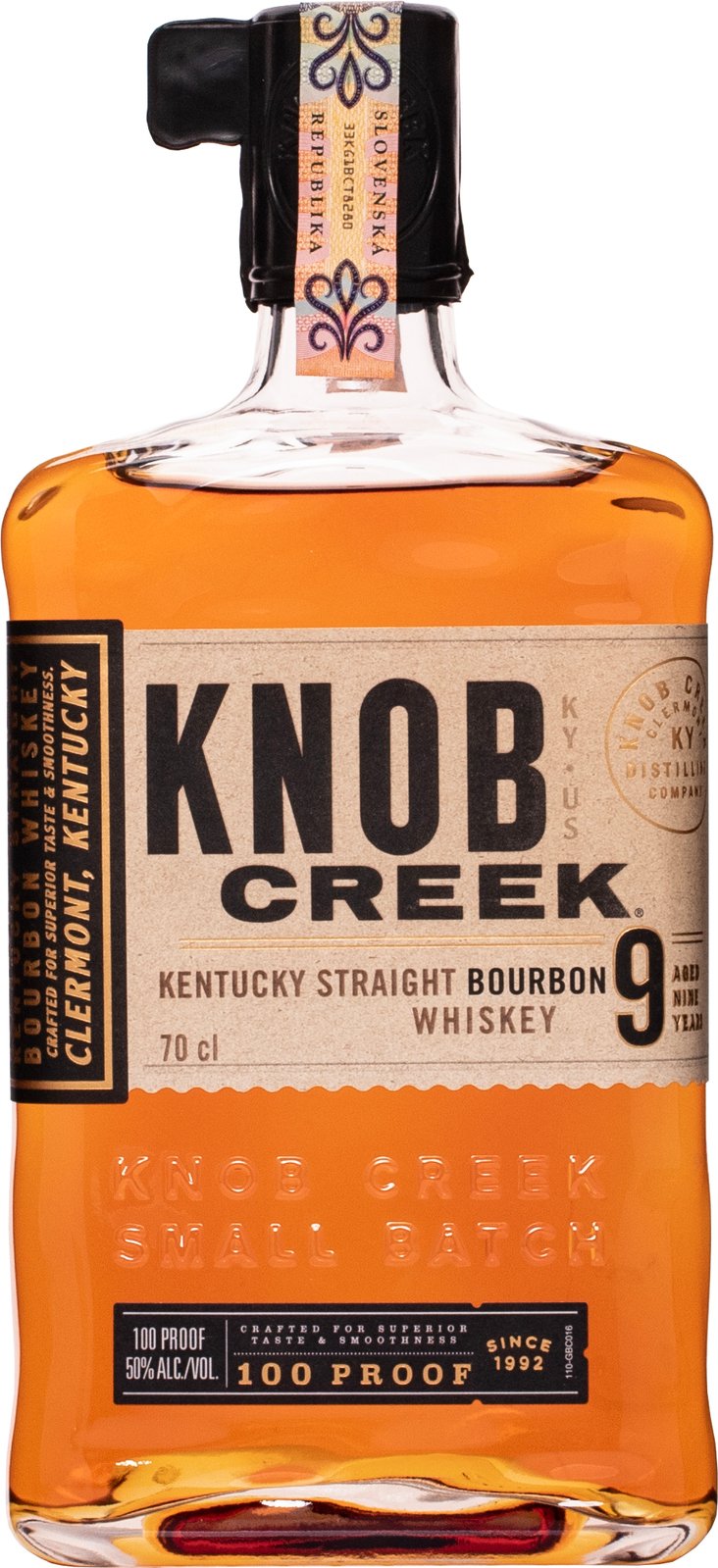 Knob Creek 50% 0,7 l (čistá fľaša)