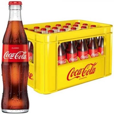 E-shop Coca Cola 0,33L sklo (prepravka 24ks) + zálohové obaly (4,78€)