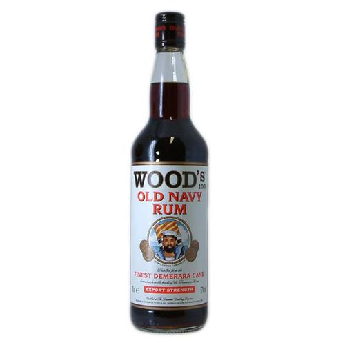 E-shop Wood's 100 Old Navy Rum 57% 1L (čistá fľaša)