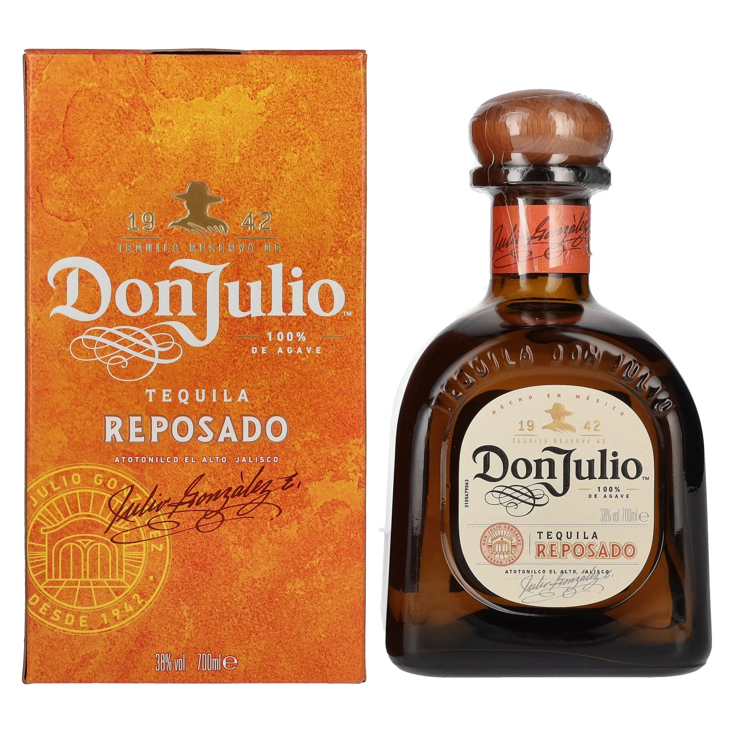 E-shop Don Julio Reposado tequila 38% 0,7L v kartóne