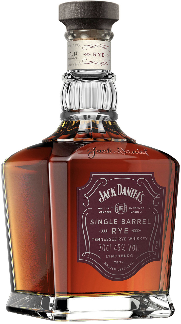 Jack Daniel\'s Single Barrel Rye 45% 0,7 l (čistá fľaša)