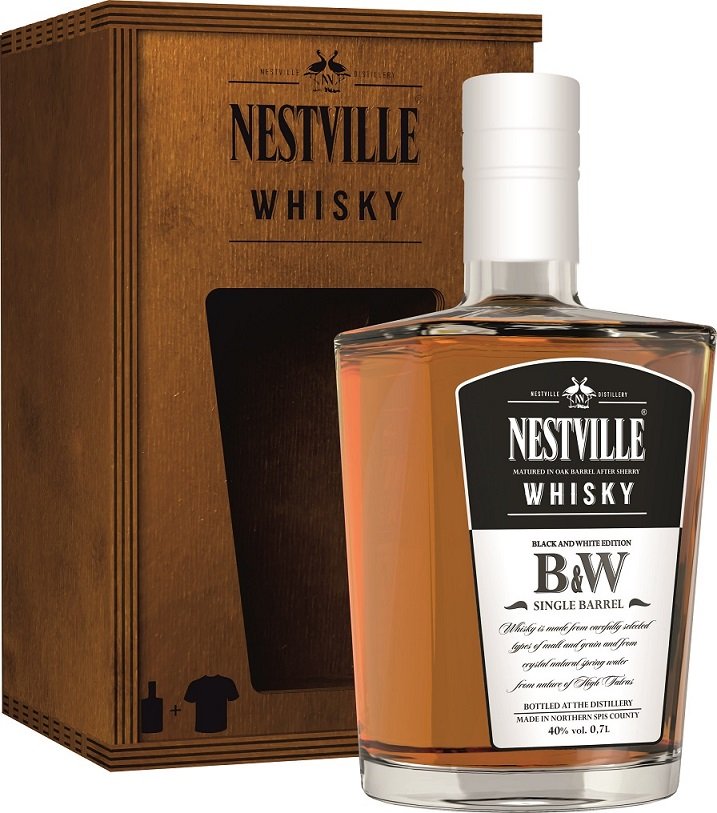 Nestville Black & White 43% 0,7L