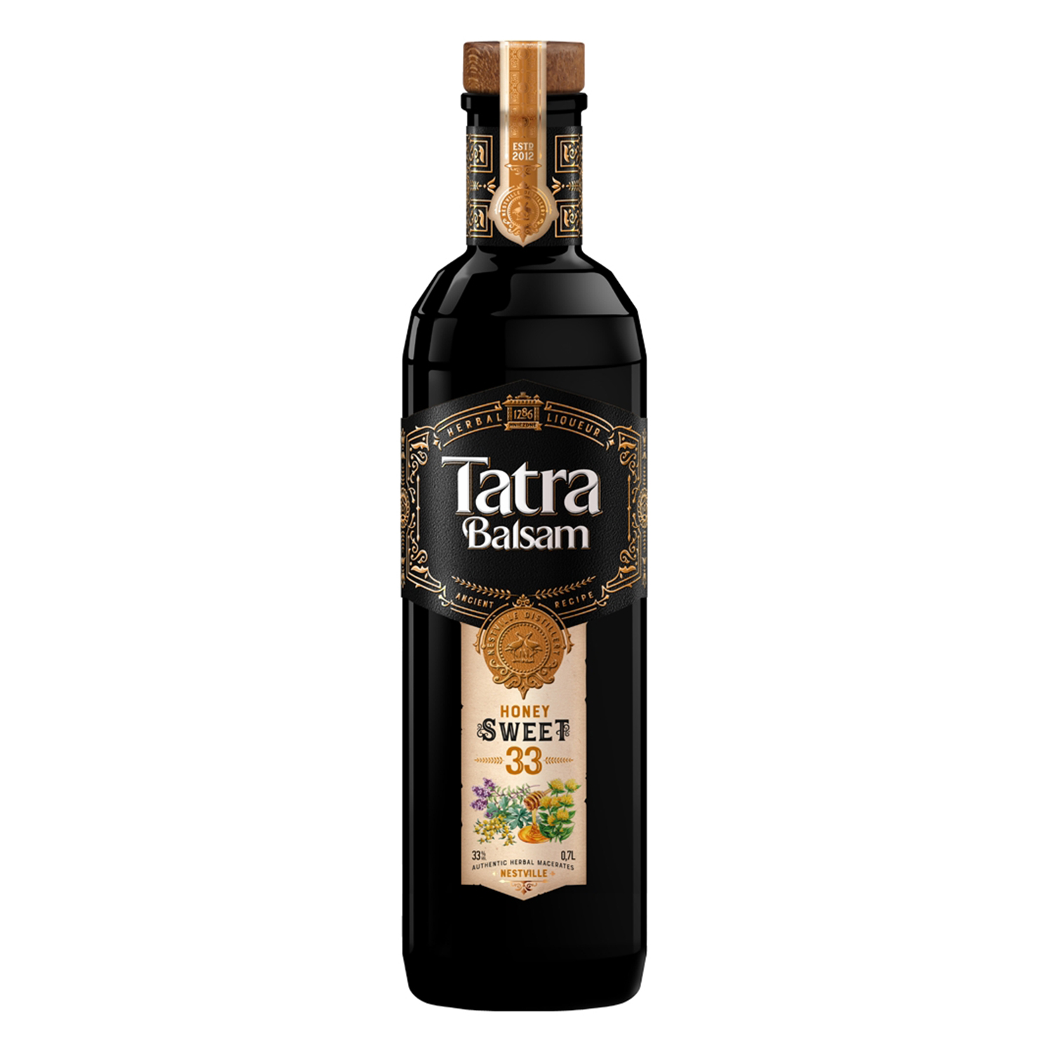 Tatra Balsam Sweet/Sladký 33% 0,7L (čistá fľaša)