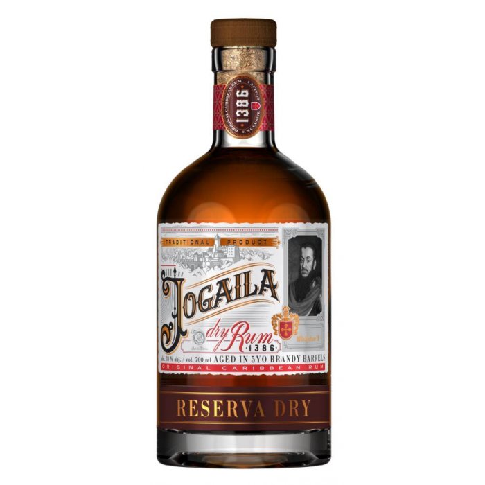 E-shop Jogaila Rum Reserva dry 38 % 0,7L (čistá fľaša)