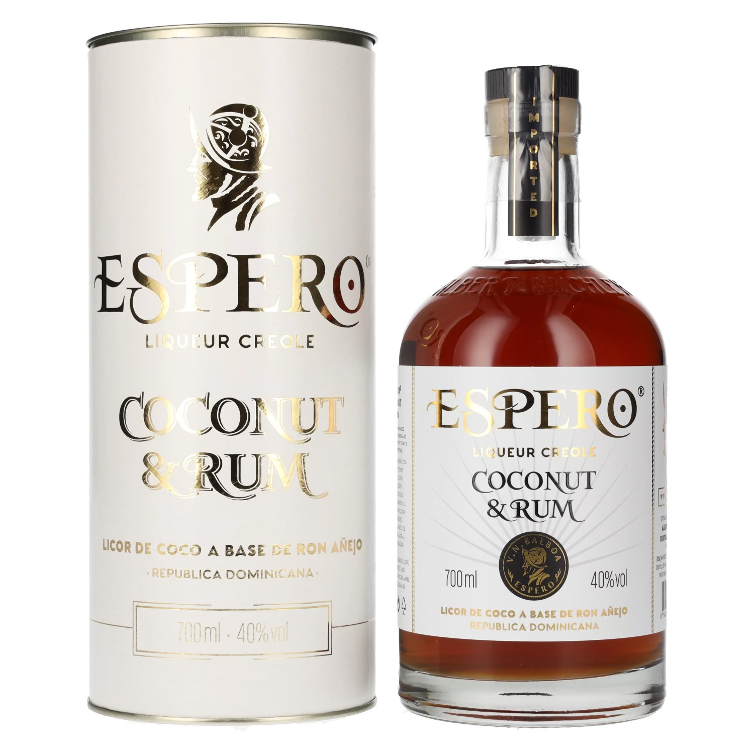 E-shop Ron Espero Coconut 40% 0,7L v tube