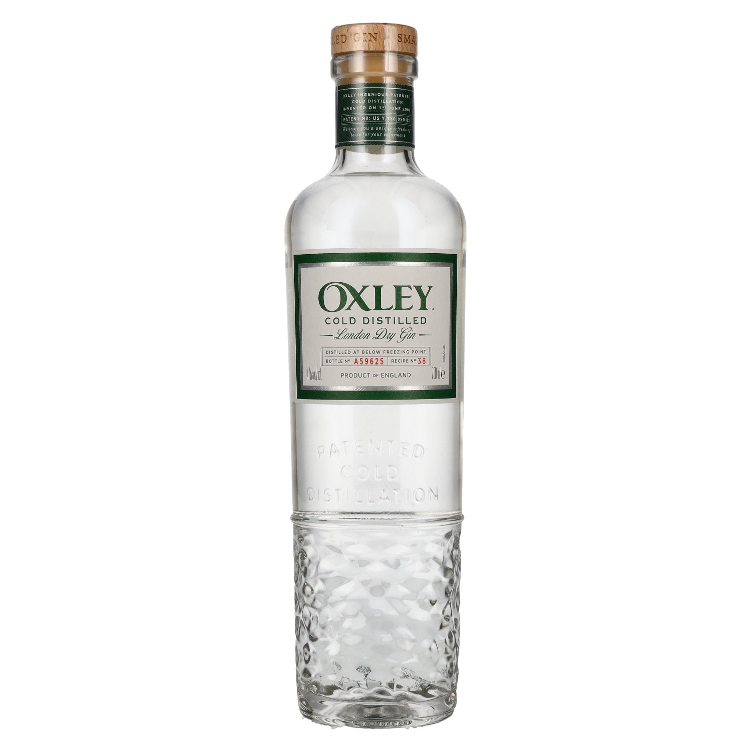 Oxley London Dry Gin 47% 0,7 l (čistá fľaša)