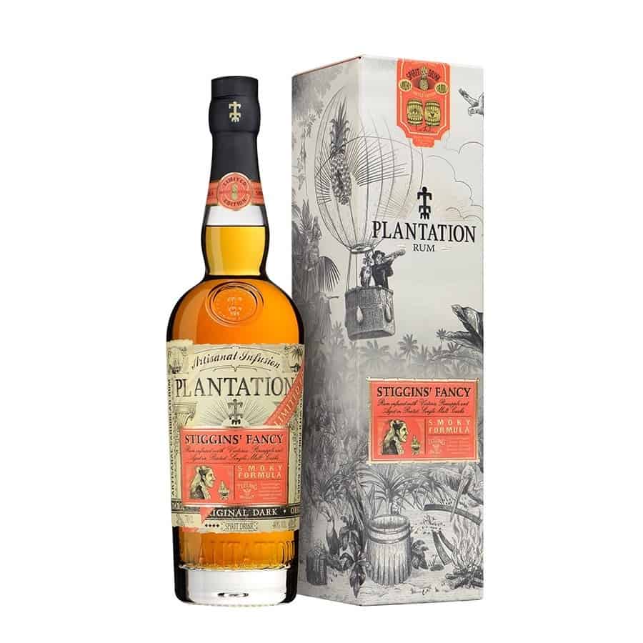 Plantation Stiggins’ Fancy Smoky Formula 40% 0,7 l (kartón)