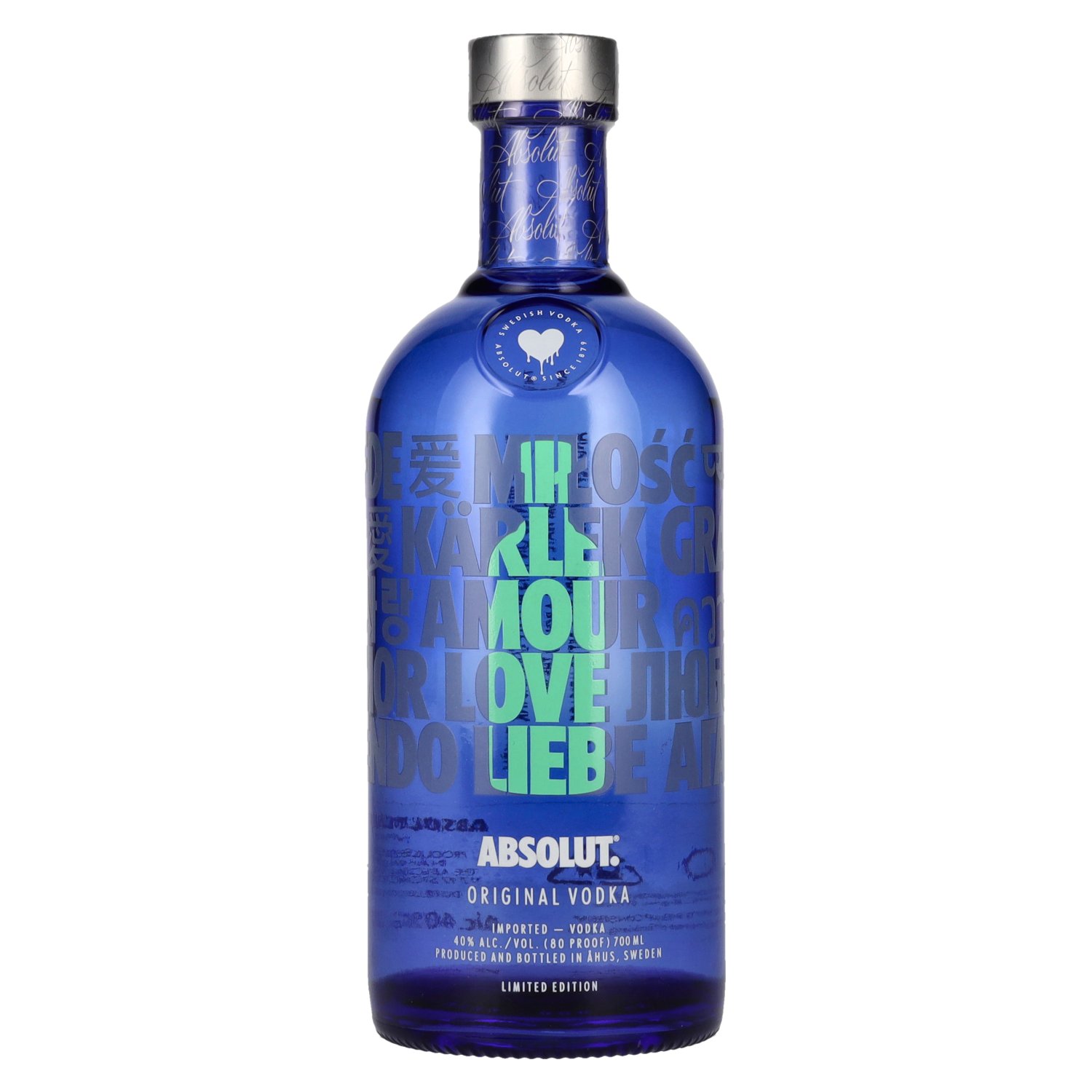 E-shop Absolut Love Limited Edition 40% 0,7 l (čistá fľaša)