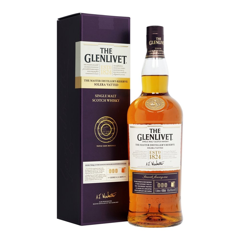 The Glenlivet Master Distiller's Reserve Solera Vatted 40% 1L (kartón)