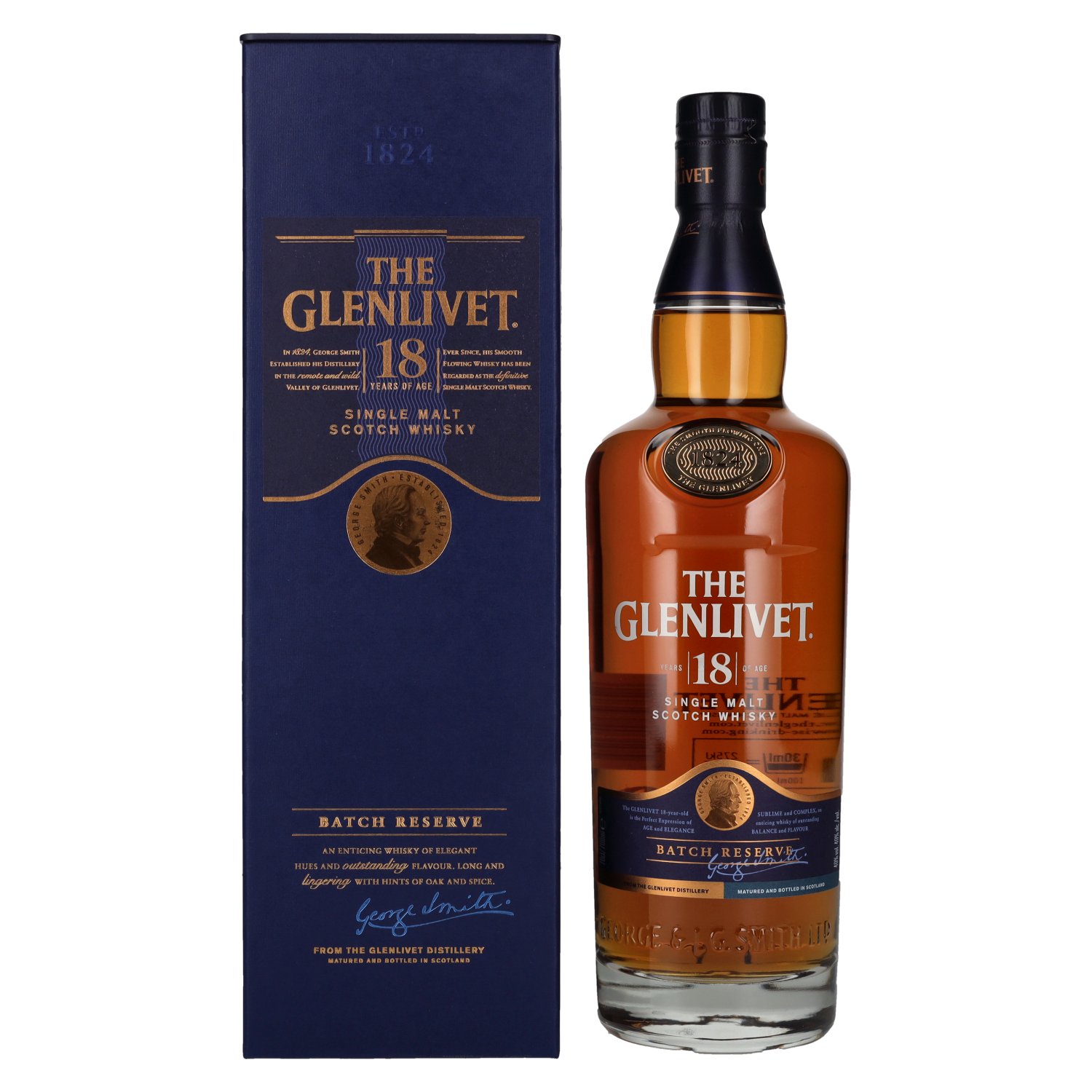 The Glenlivet 18y Old BATCH RESERVE 40% 0,7L