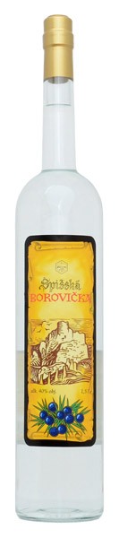 Spišská Borovička 40% 1,5 l (čistá fľaša)
