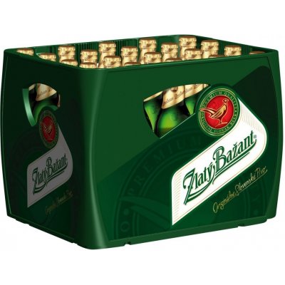 Heineken Slovensko Zlatý Bažant nealko 0,0% 0,5L sklo (prepravka 20ks)