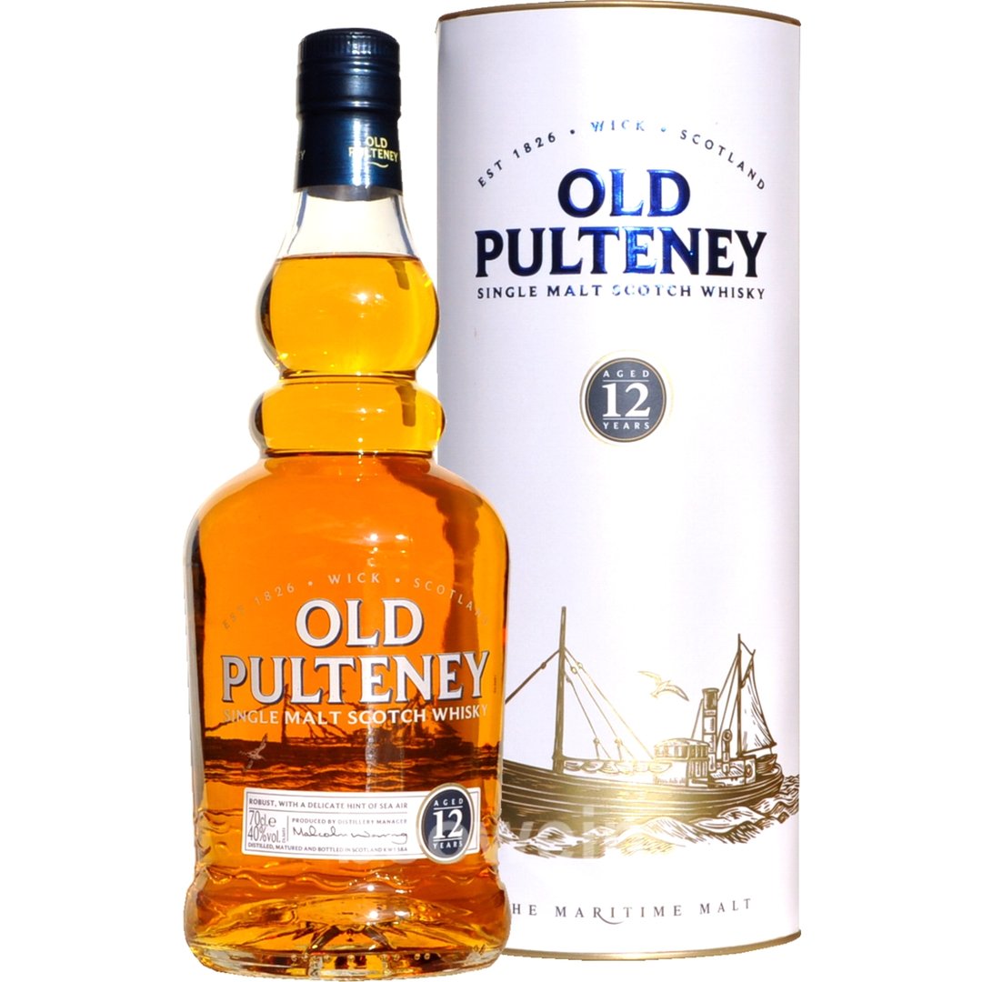 Old Pulteney 12y 40% 0,7L v tube