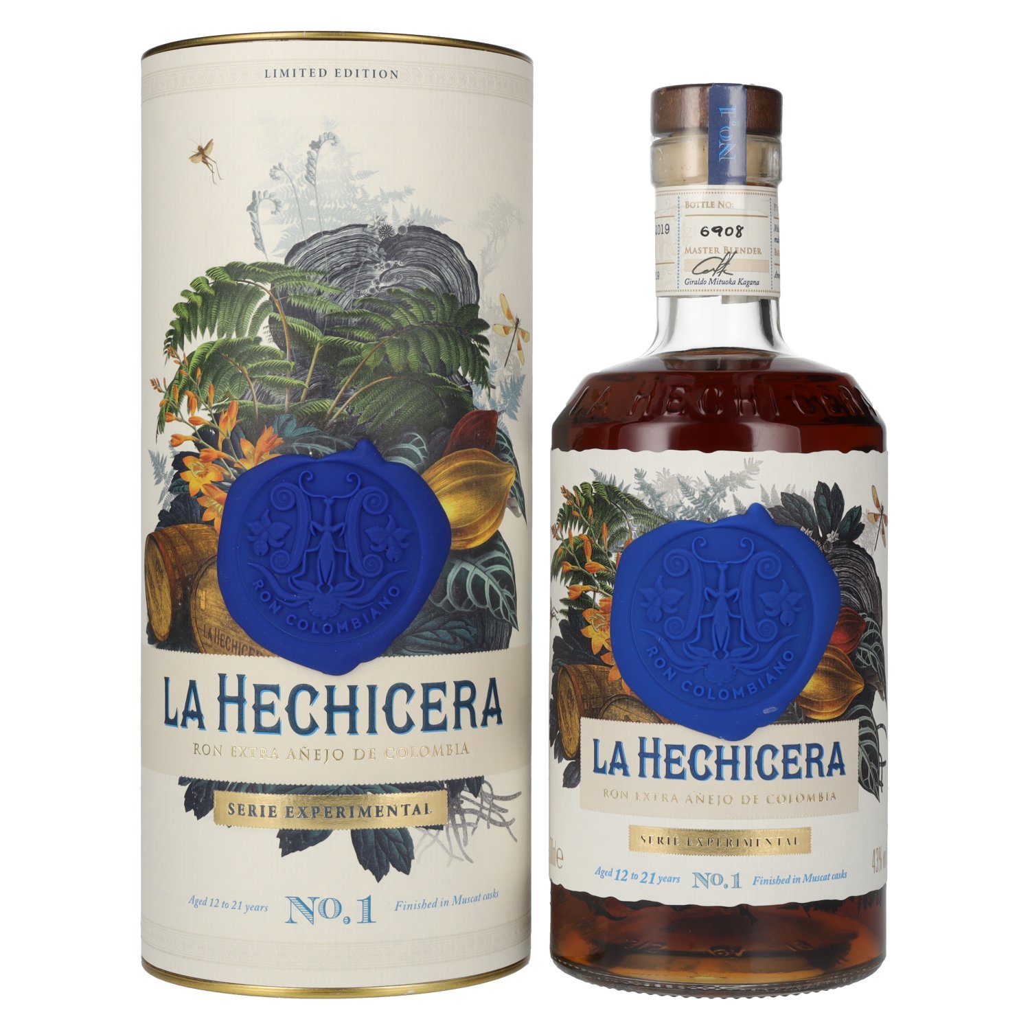 La Hechicera Serie Experimental No.1 Muscat Cask 43% 0,7 l