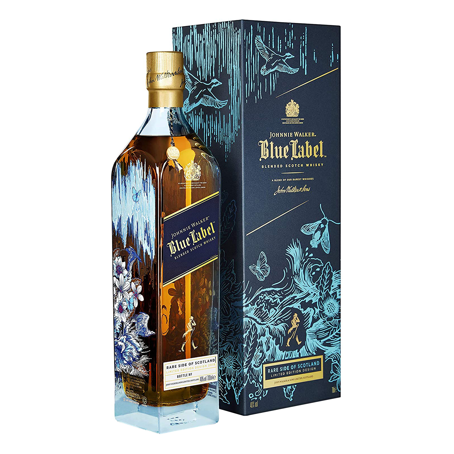 Johnnie Walker Blue Label Rare side of Scotland Limited edition 40% 0,7L (kazeta)