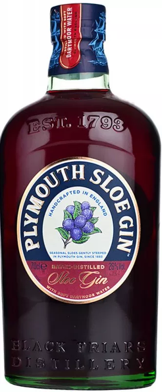 Plymouth Sloe gin 26% 0,7L (čistá fľaša)