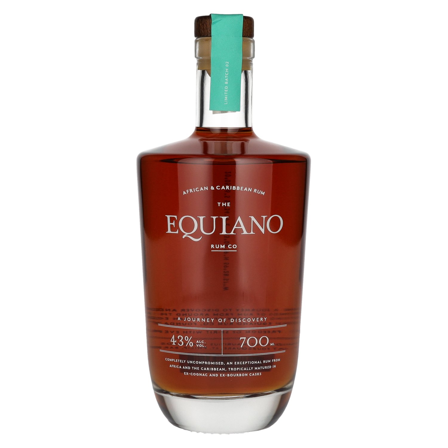 E-shop Equiano Rum 43% 0,7 l (čistá fľaša)