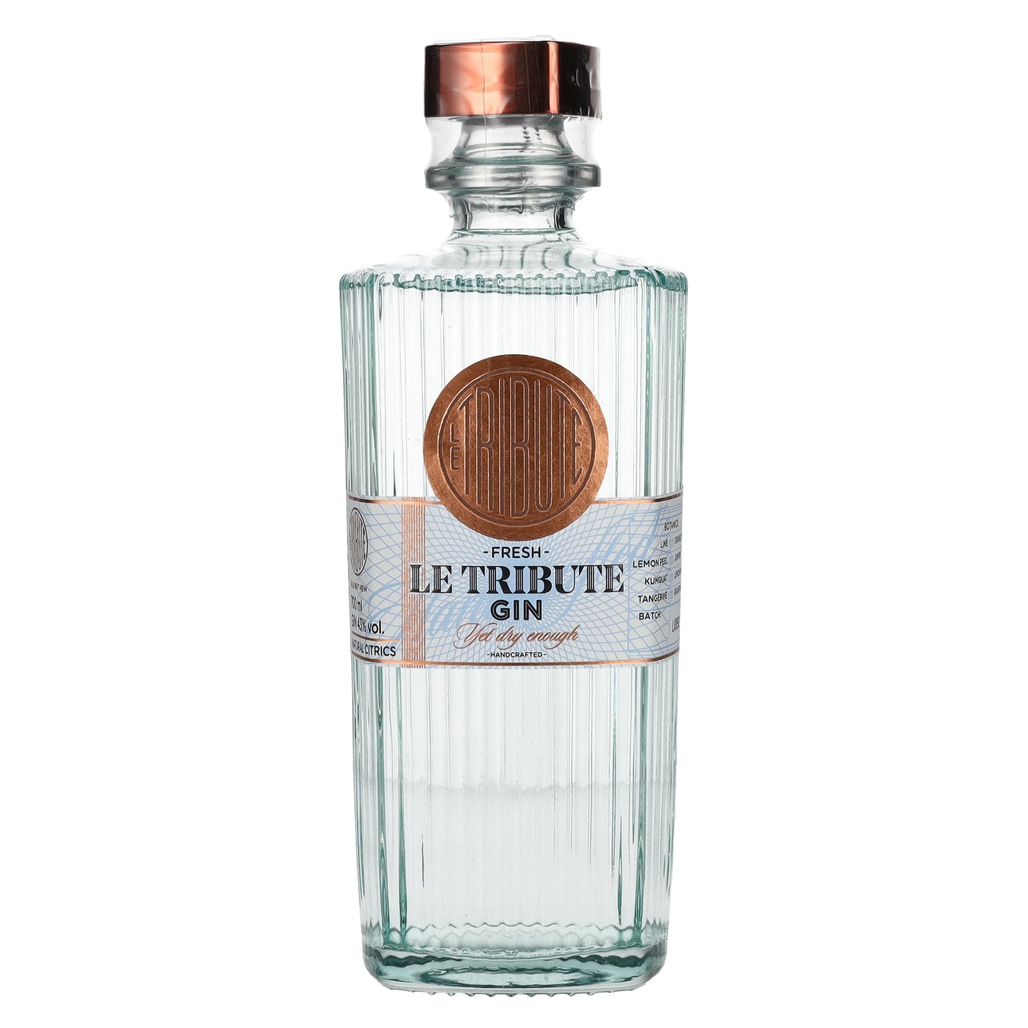 Le Tribute Gin 43% 0,7 l (čistá fľaša)