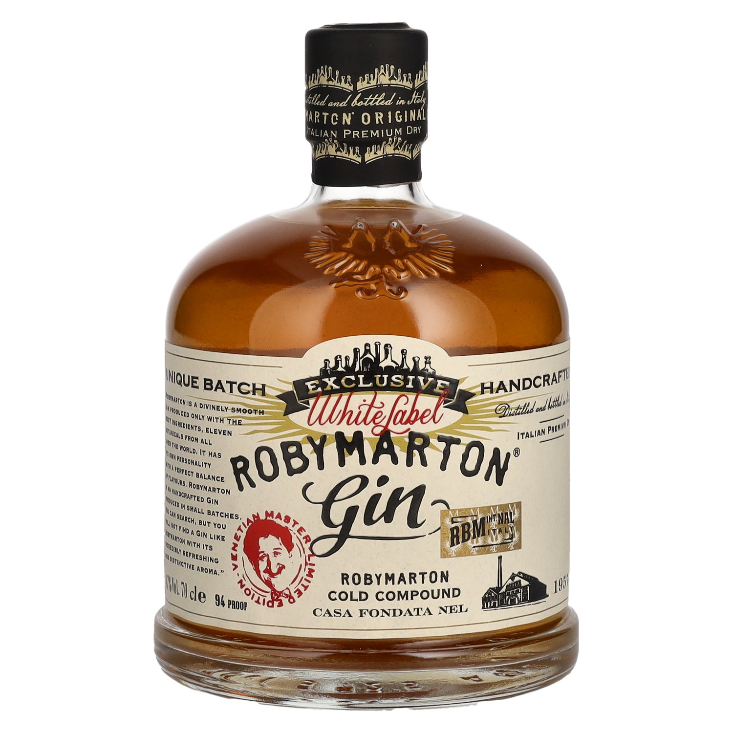 Roby Marton gin exclusive White label 47% 0,7L