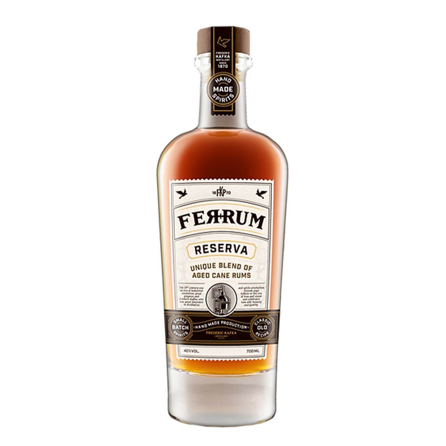 E-shop Ferrum Reserva 40% 0,7 l (čistá fľaša)