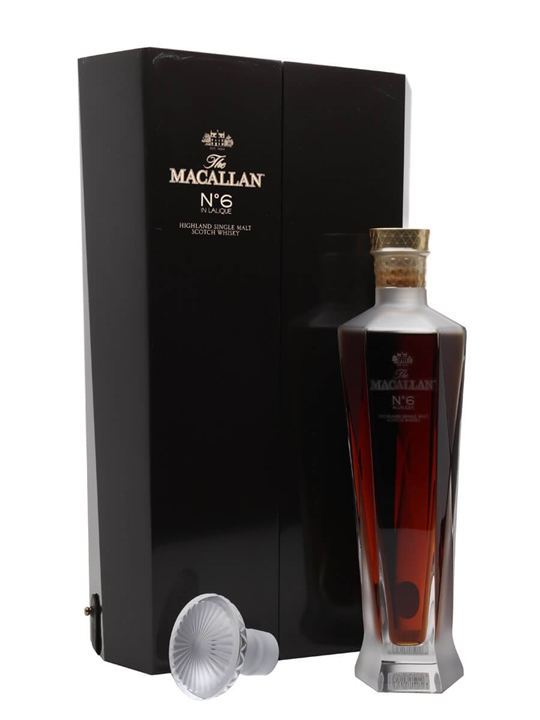 The Macallan No. 6 in Lalique Decanter 43% 0,7L v kazete