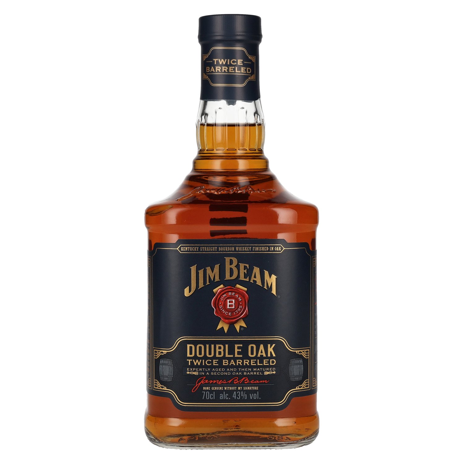 Jim Beam Double Oak 43% 0,7 l