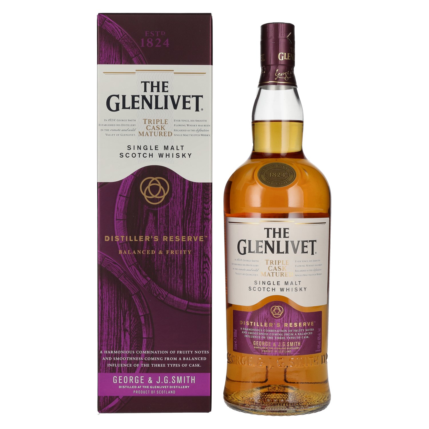 The Glenlivet Distiller's Reserve Triple Cask Matured 40% 1 l