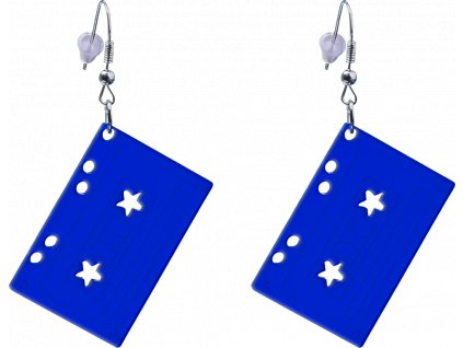 reddot shop cz nausnice MC audiokazety mensi prusvitne modre 1