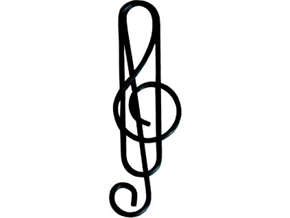 reddot records cz kancelarska sponka houslovy klic cerny 1