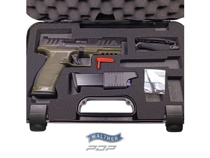 1598 walther pdp full size od green 4 5 9 mm luger