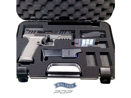 1601 walther pdp full size tungsten grey 4 5 9 mm luger