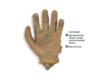 Rukavice Mechanix Specialty 0,5 Coyote (Velikost XXL)