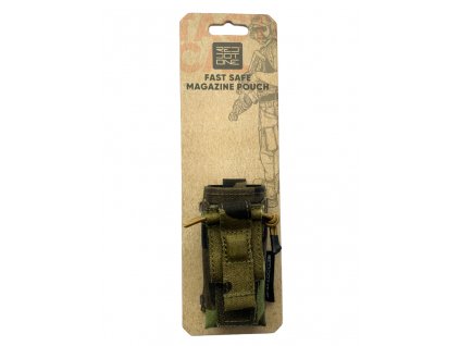 FAST SAFE magazine pouch for pistol, Czech woodland camo