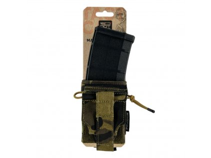 FAST SAFE magazine pouch for AR15/M4, Czech woodland camo