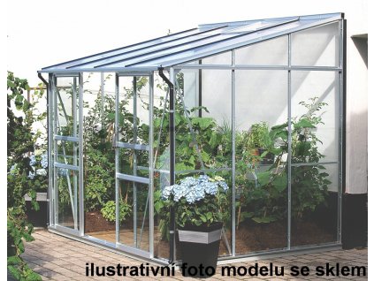 Skleník VITAVIA IDA 5200 PC 6 mm stříbrný LG297  Záruka 10 let na nerozbitnost krupobitím