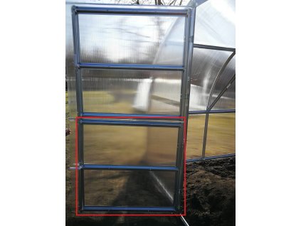 Dodatečné dveře pro obloukový skleník LANITPLAST GLADUS LG3110
