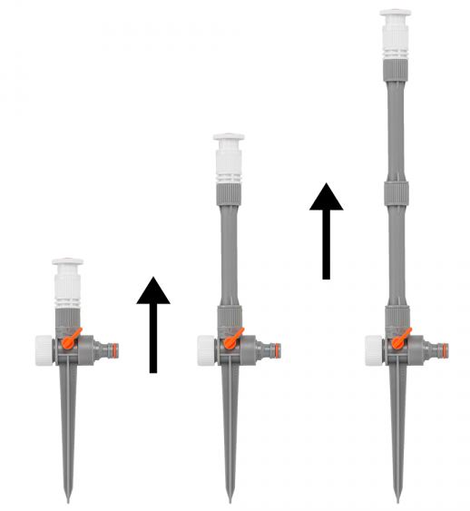 Regulovatelný a výškově nastavitelný postřikovač BRADAS WL-Z07 Obrázek