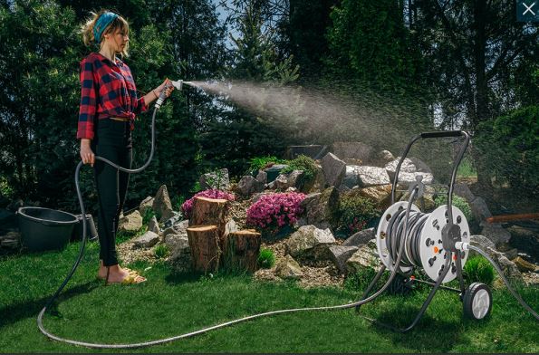 Hadicový vozík WHITE LINE TITAN, set bez hadice Obrázek