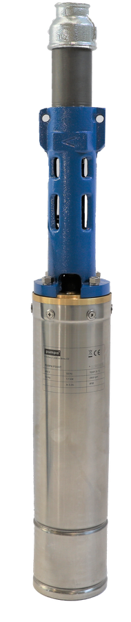 PUMPA blue line 1" Odra 4-16 1,1kW 400V 4" 40m Obrázek