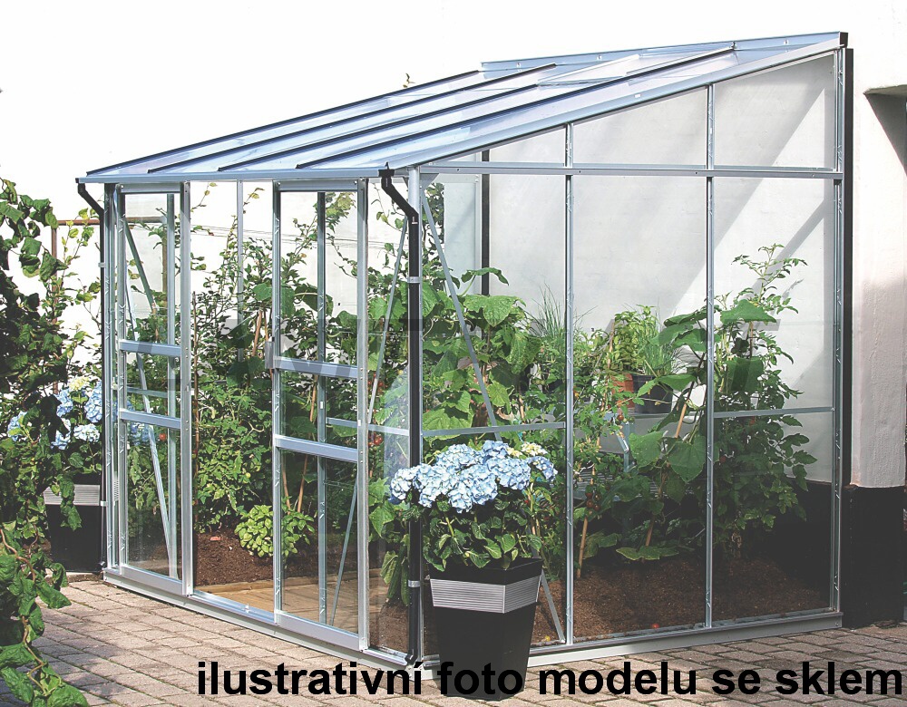 Levně Skleník VITAVIA IDA 5200 PC 4 mm stříbrný LG298 Záruka 10 let na nerozbitnost krupobitím