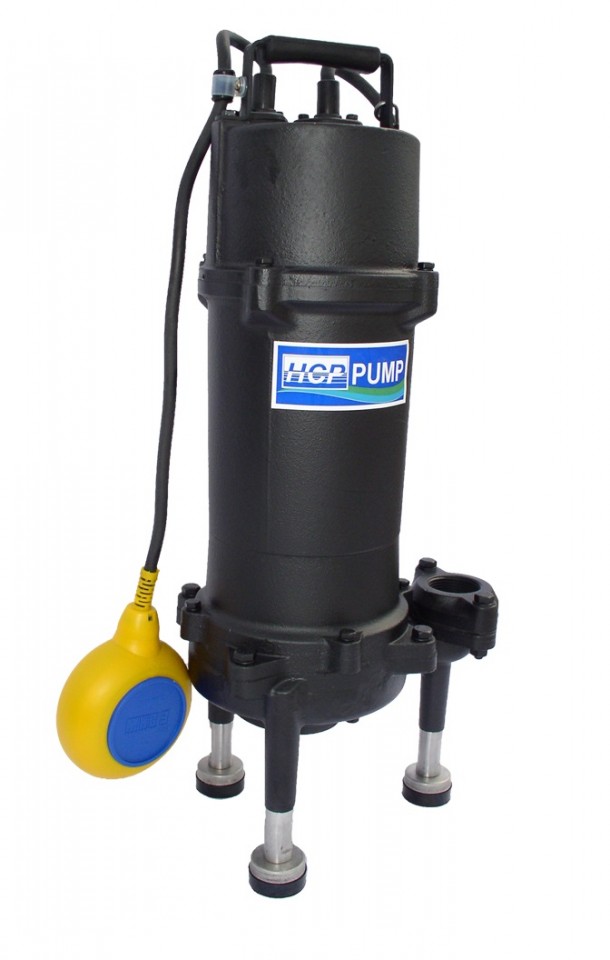 HCP PUMPS Kalové čerpadlo HCP 32-GF21.0F 230V s plavákom a řezacím zařízením