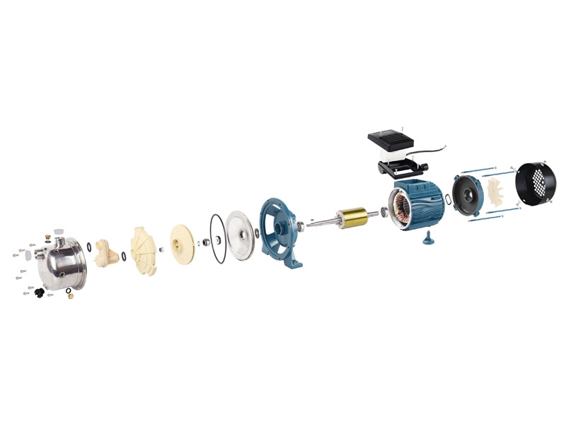 Domácí automatická vodárna IBO AJ 50/60 s 24l nádobou 230V, 1,1kW Obrázek