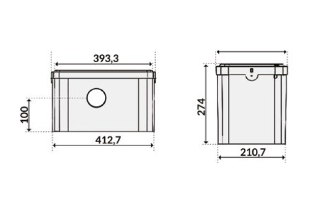 DAMBAT IBO SANIBO 1 pro WC 230V Obrázek