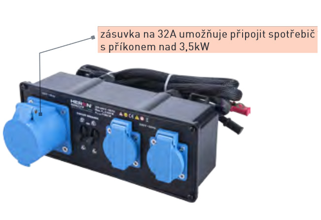 Levně HERON Kabel propojovací 5,2 KW pro 8896221 (8896221P)