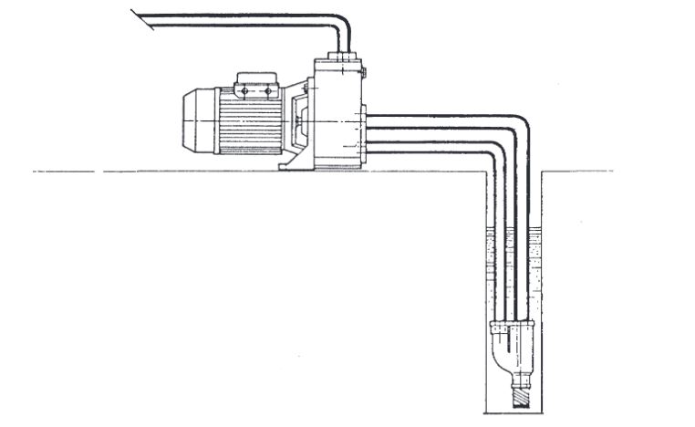 Hlubokosací čerpadlo DAB DP 102 M 230V Obrázek
