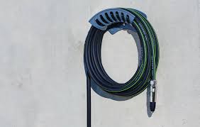 Nástěnný držák hadic, slitina hliníku, 188x147x70 Obrázek